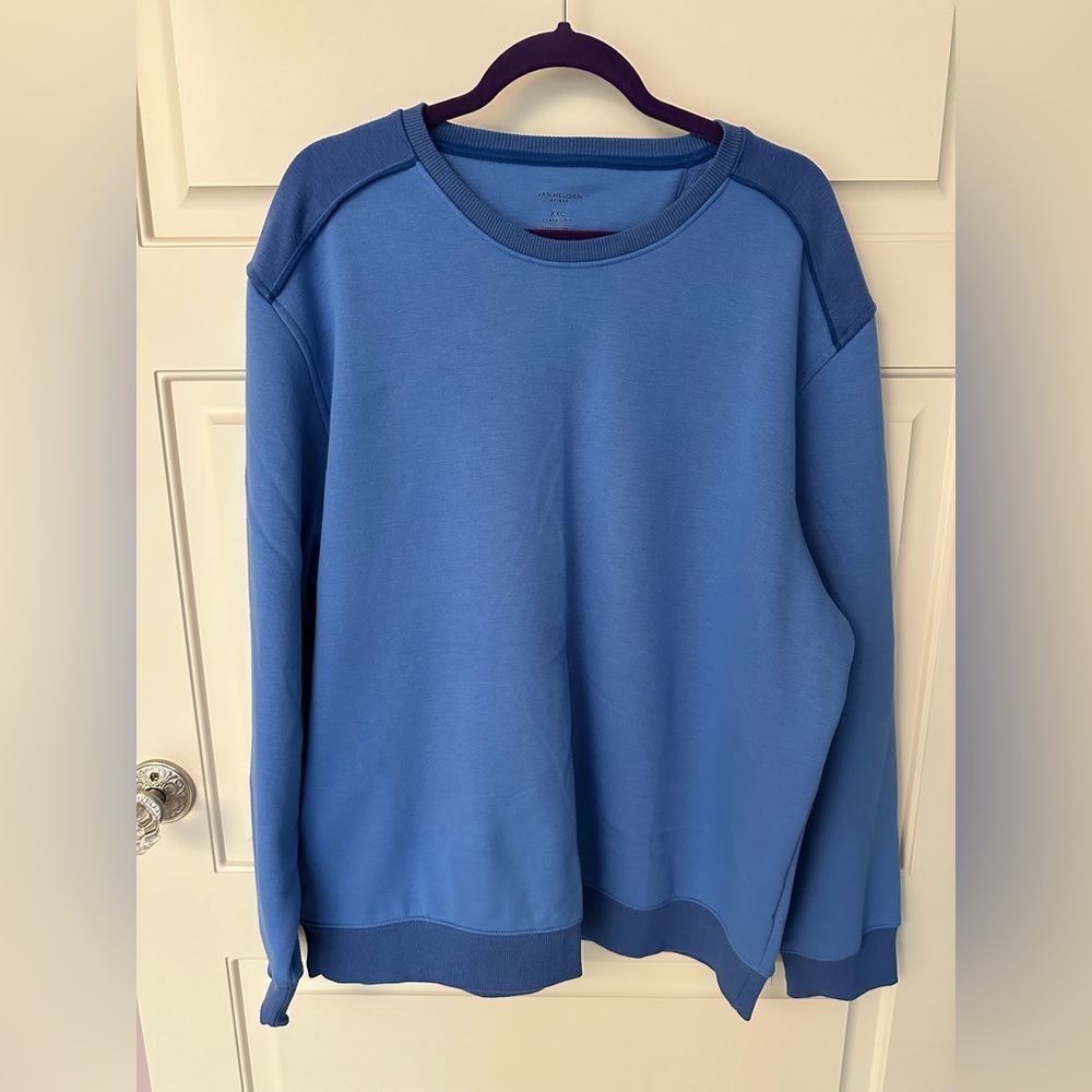 Van Heusen Bright Blue Crew Neck Sweatshirt